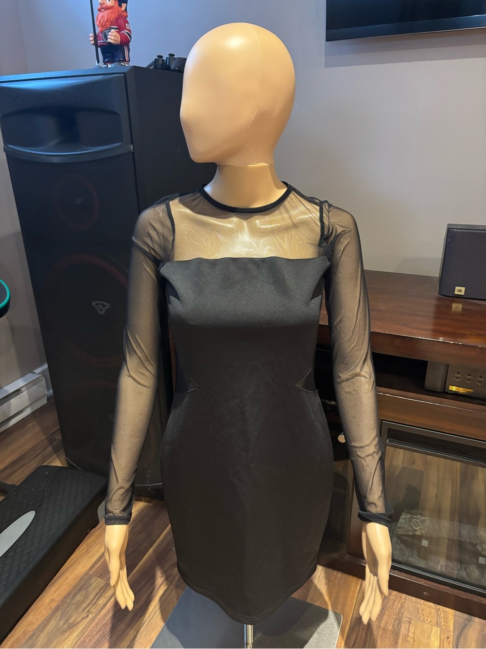 NWT dynamite mesh dress.  Size small
